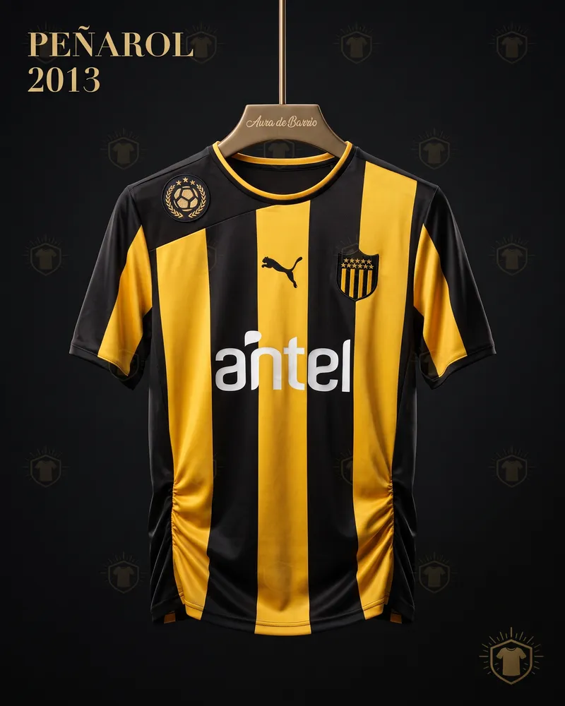 Camiseta local 2013 de Peñarol (recreación)