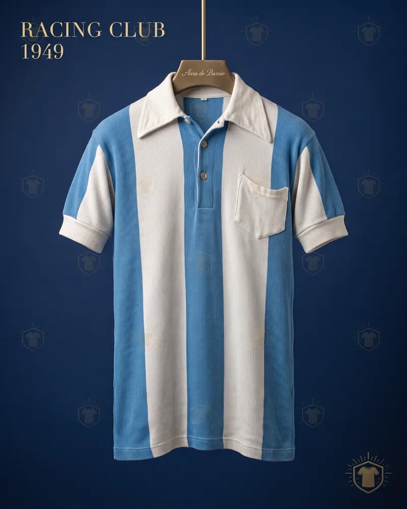 Camiseta local 1949 de Racing Club (recreación)