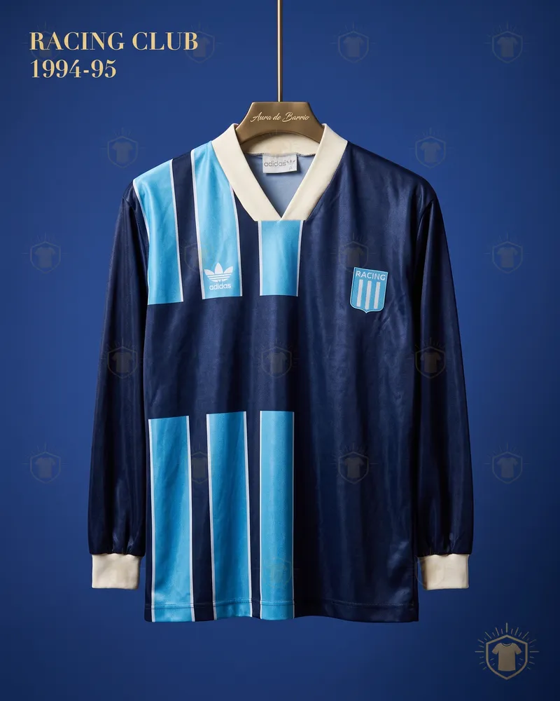 Camiseta visitante 1994–95 de Racing Club (recreación)