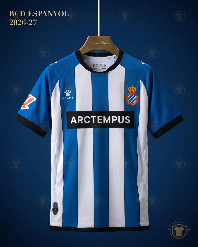 Camiseta local 2026–27 de RCD Espanyol (recreación)