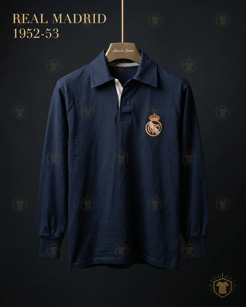Camiseta visitante 1952–53 de Real Madrid (recreación)