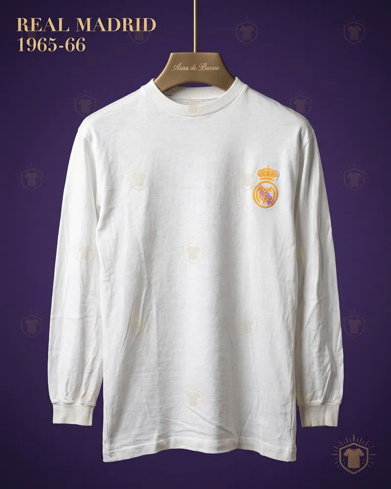 Camiseta local 1965–66 de Real Madrid (recreación)