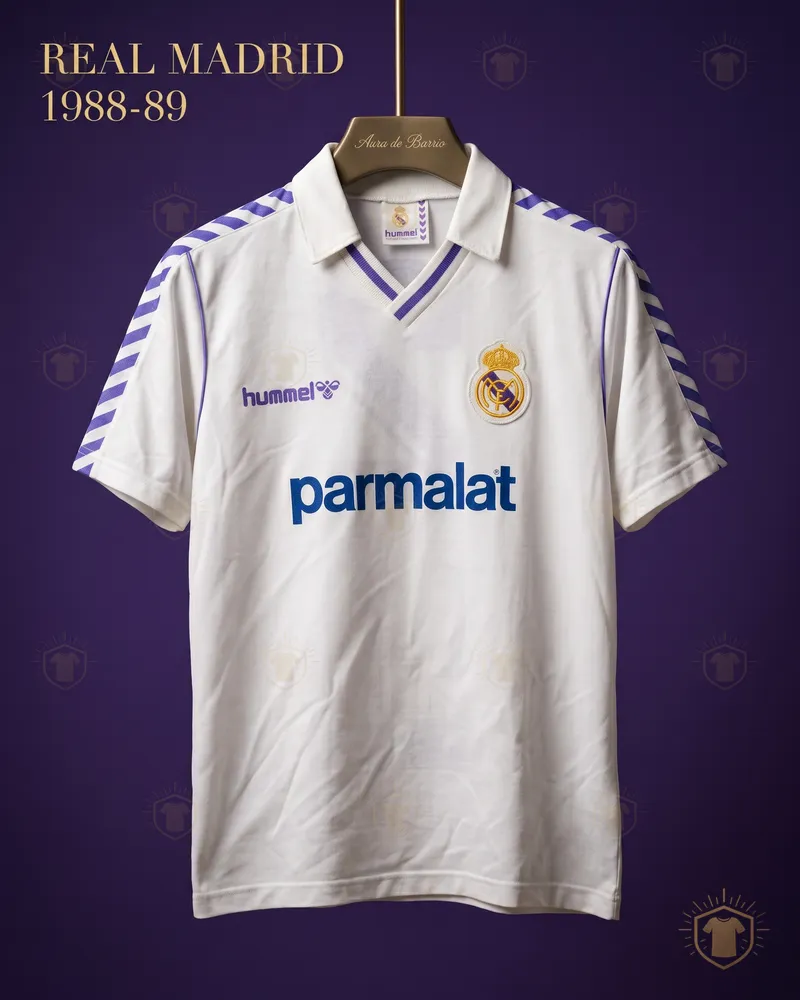 Camiseta local 1988–89 de Real Madrid (recreación)