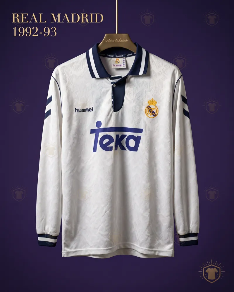 Camiseta local 1992–93 de Real Madrid (recreación)