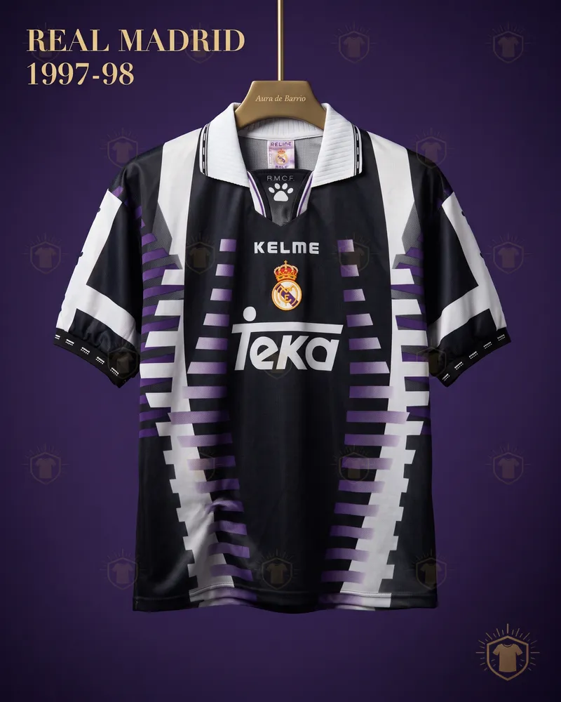 Camiseta tercera 1997–98 de Real Madrid (recreación)
