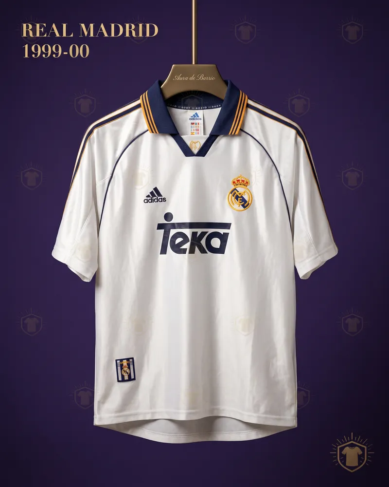 Camiseta local 1999–00 de Real Madrid (recreación)