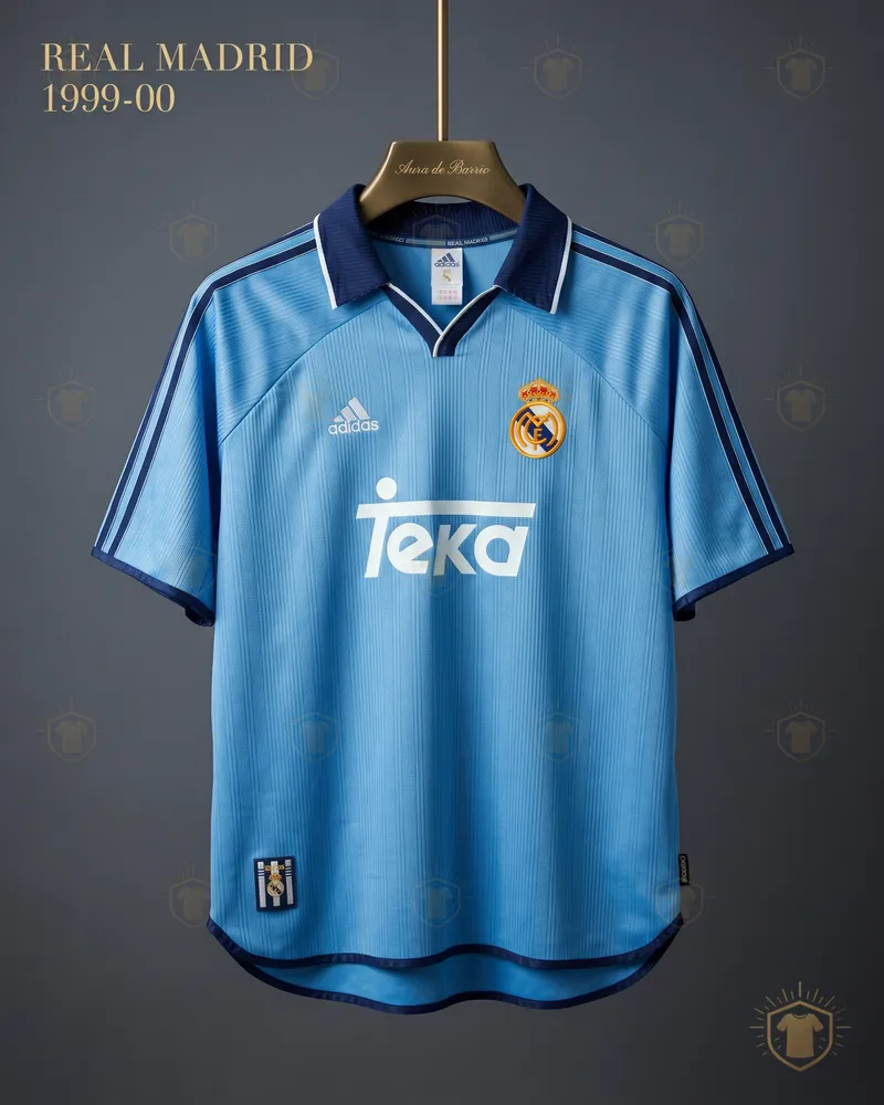 Camiseta tercera 1999–00 de Real Madrid (recreación)