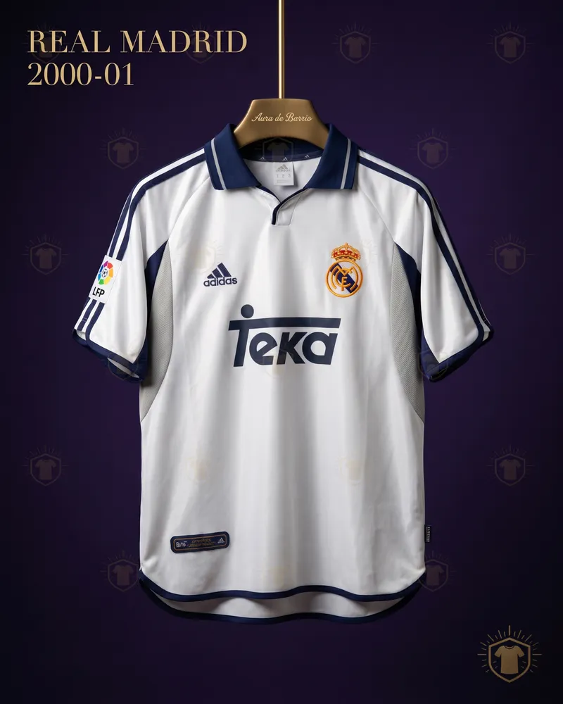 Camiseta tercera 2000–01 de Real Madrid (recreación)
