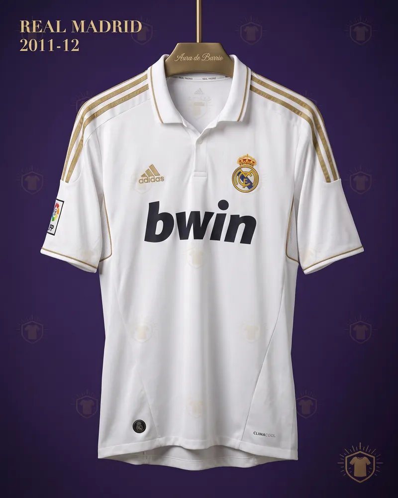 Camiseta local 2011–12 de Real Madrid (recreación)