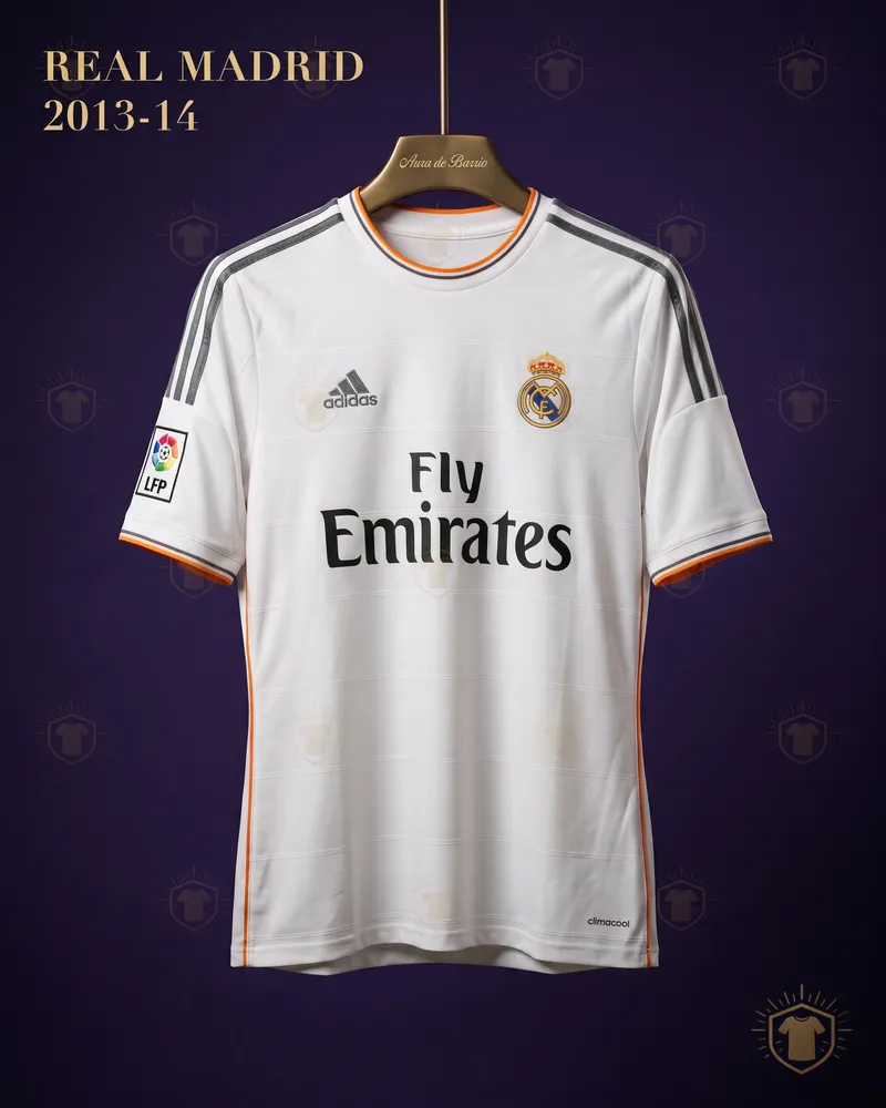 Camiseta local 2013–14 de Real Madrid (recreación)