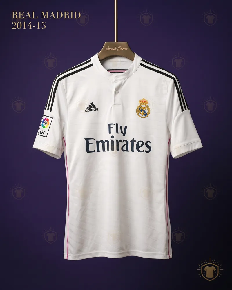 Camiseta local 2014–15 de Real Madrid (recreación)