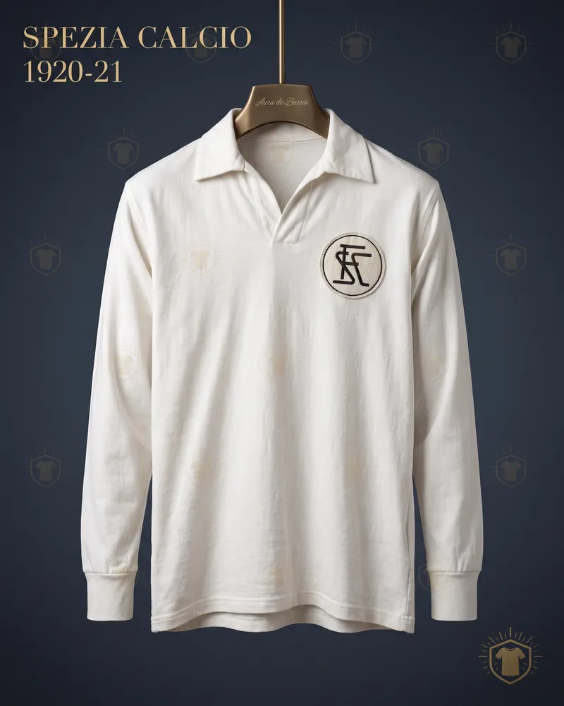Camiseta local 1920–21 de Spezia Calcio (recreación)
