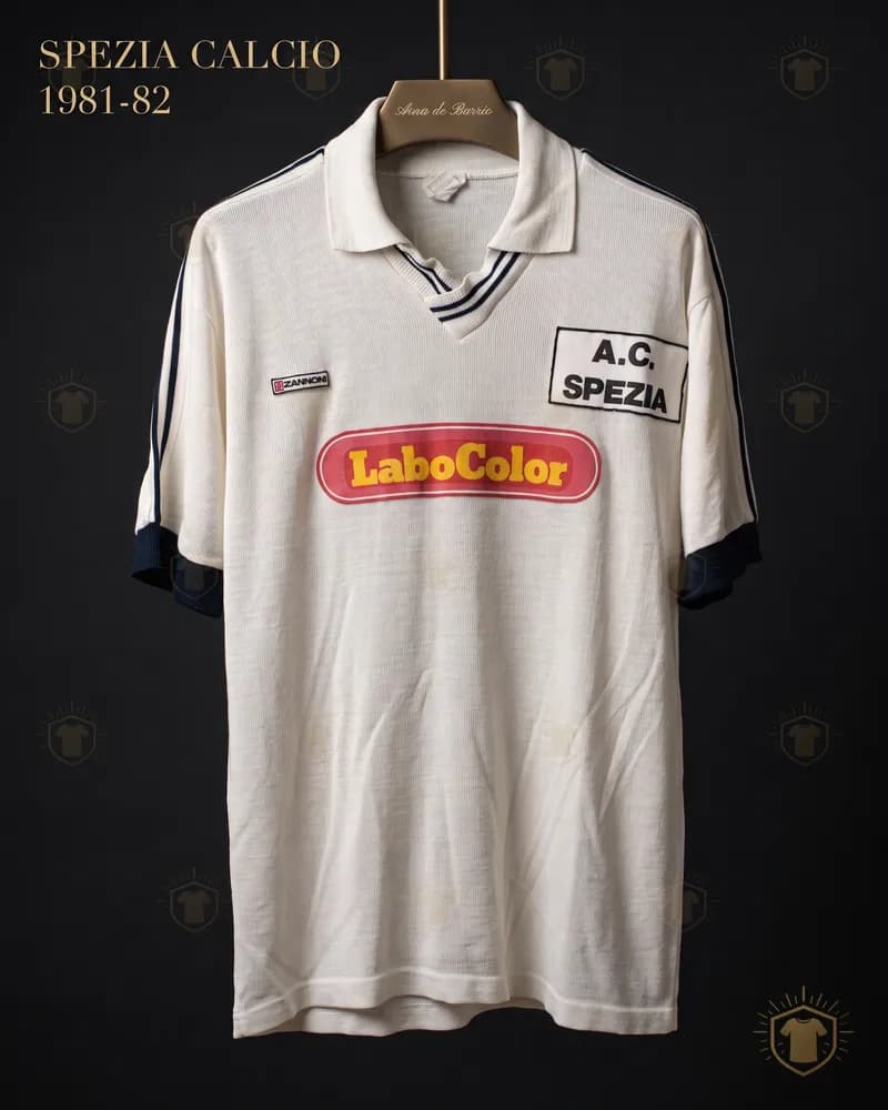 Camiseta local 1981–82 de Spezia Calcio (recreación)