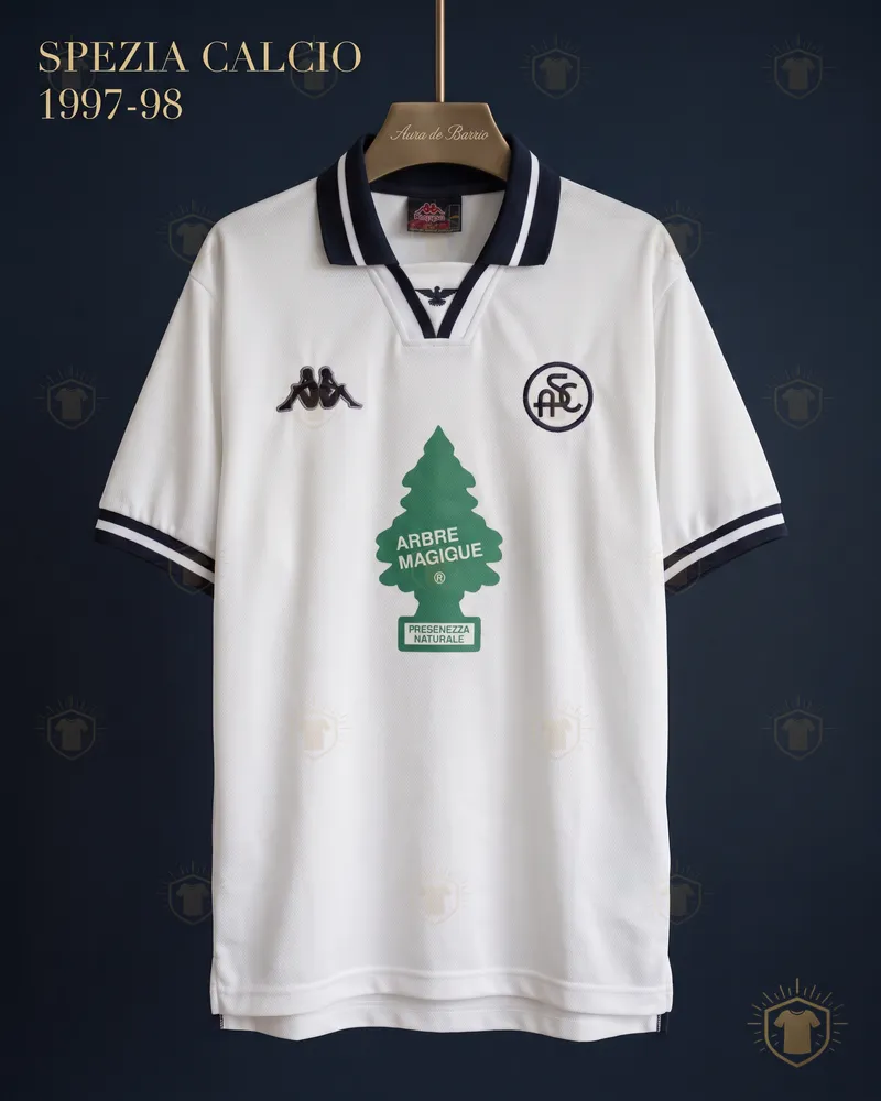 Camiseta local 1997–98 de Spezia Calcio (recreación)