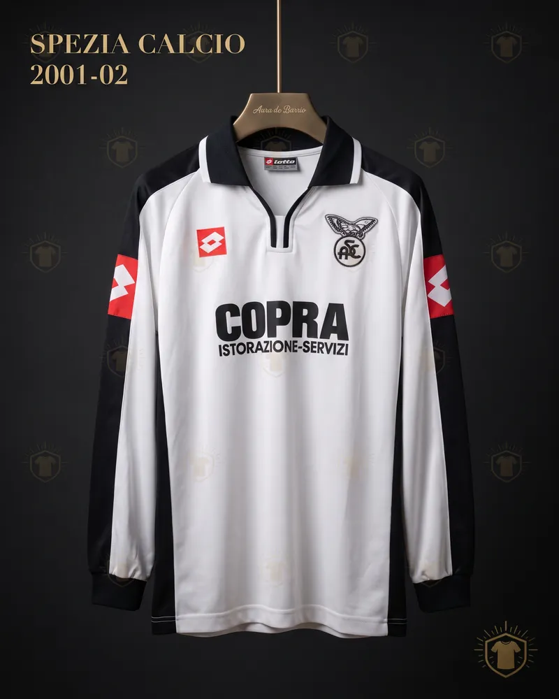 Camiseta local 2001–02 de Spezia Calcio (recreación)