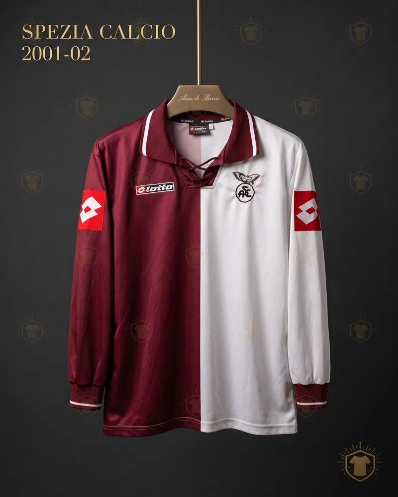 Camiseta visitante 2001–02 de Spezia Calcio (recreación)