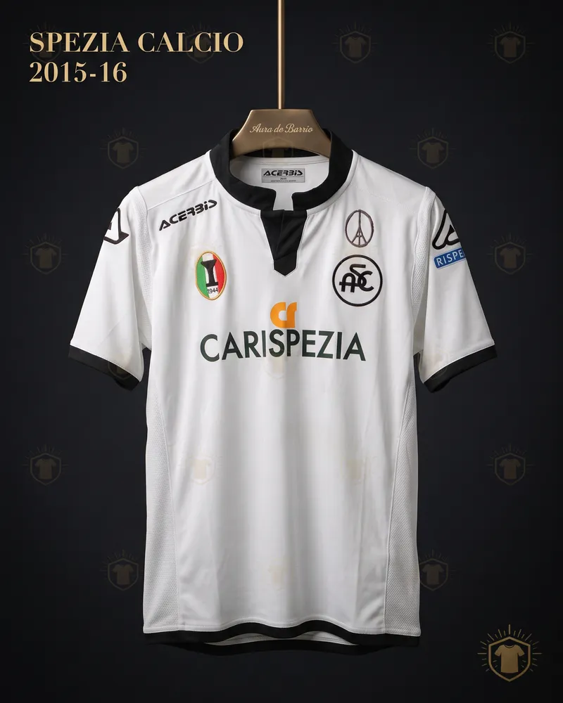 Camiseta local 2015–16 de Spezia Calcio (recreación)