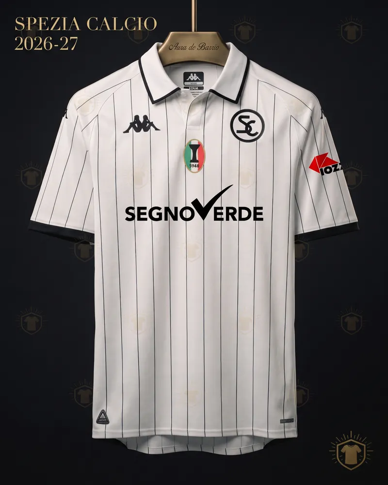 Camiseta local 2026–27 de Spezia Calcio (recreación)