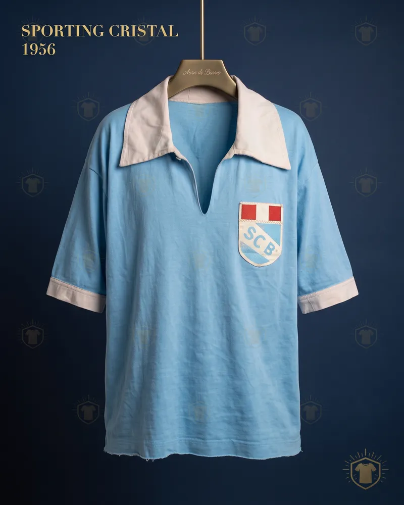 Camiseta local 1956 de Sporting Cristal (recreación)