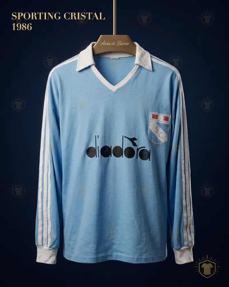 Camiseta local 1986 de Sporting Cristal (recreación)