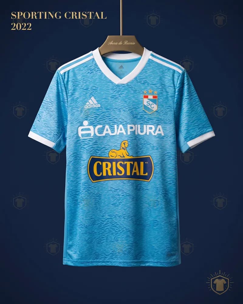 Camiseta local 2022 de Sporting Cristal (recreación)