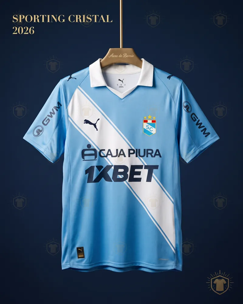 Camiseta local 2026 de Sporting Cristal (recreación)