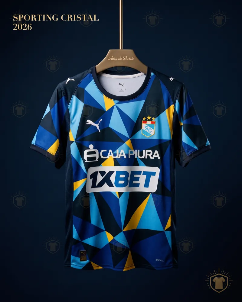 Camiseta tercera 2026 de Sporting Cristal (recreación)