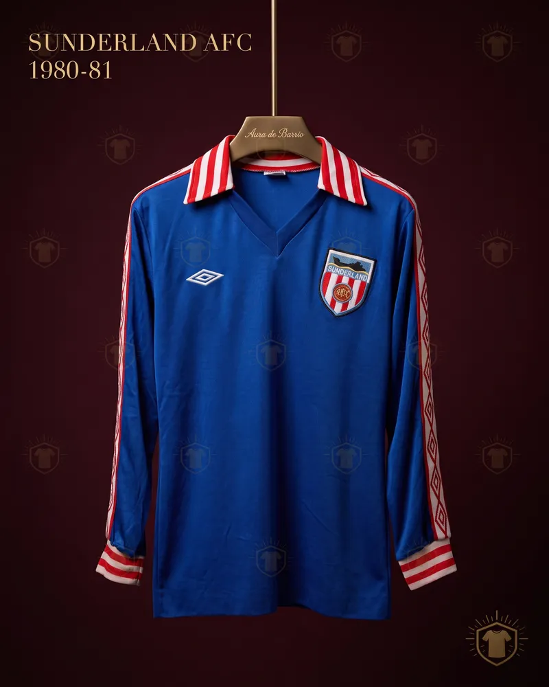 Camiseta visitante 1980–81 de Sunderland (recreación)