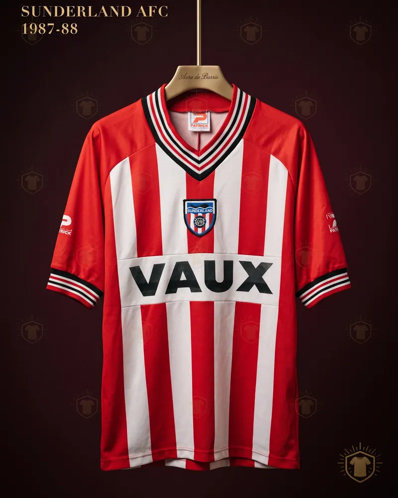 Camiseta local 1987–88 de Sunderland (recreación)