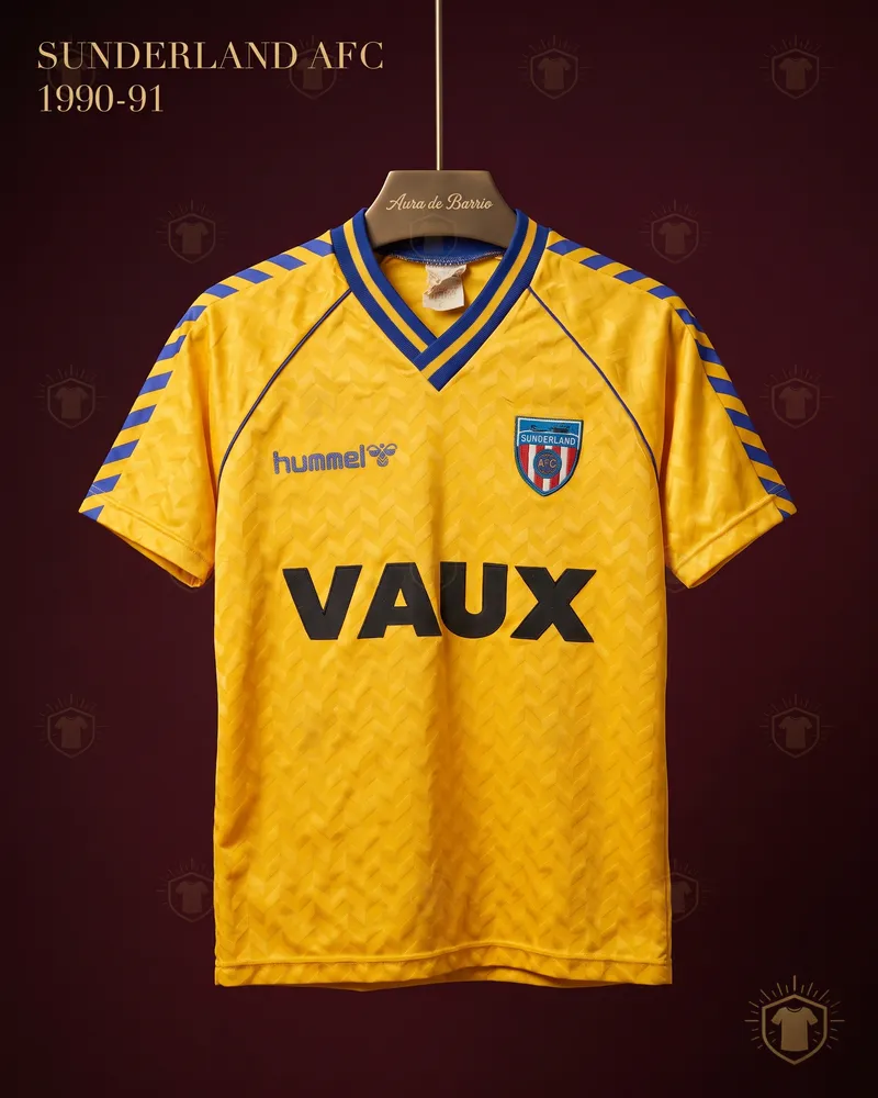 Camiseta tercera 1990–91 de Sunderland (recreación)
