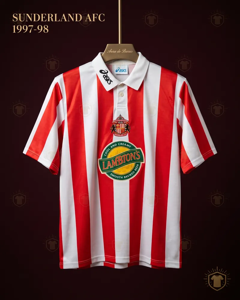 Camiseta local 1997–98 de Sunderland (recreación)