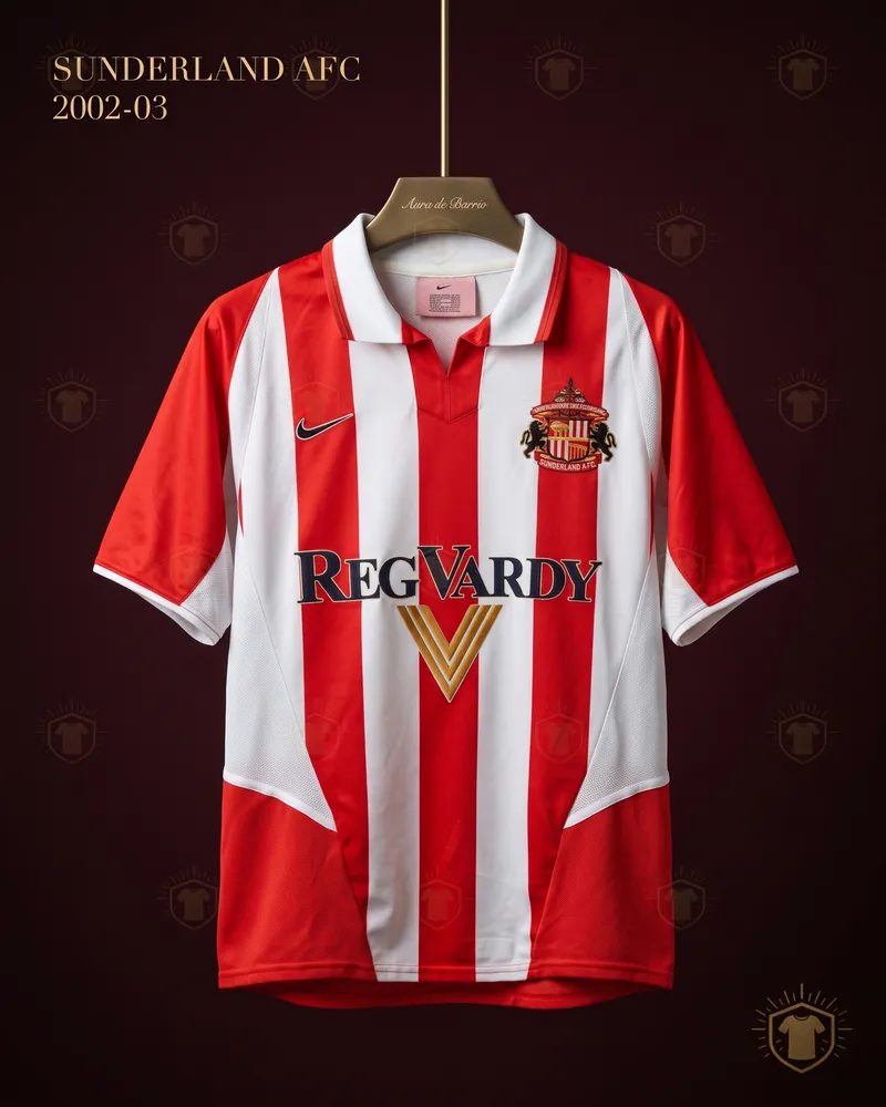 Camiseta local 2002–03 de Sunderland (recreación)