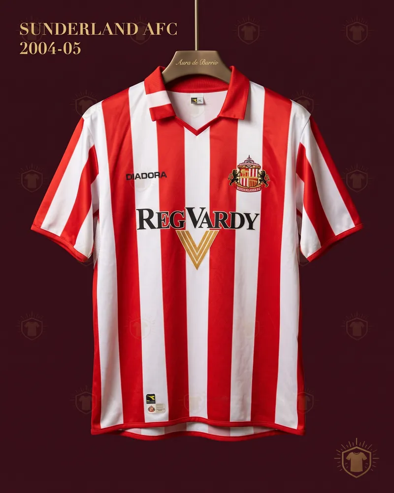 Camiseta local 2004–05 de Sunderland (recreación)
