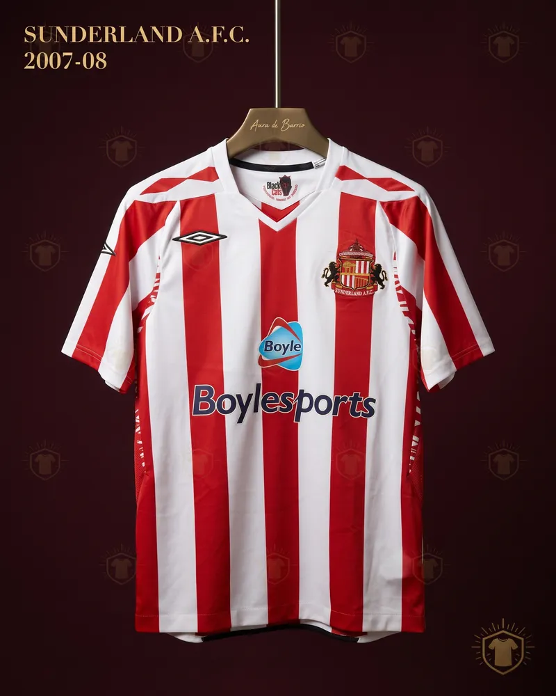 Camiseta local 2007–08 de Sunderland (recreación)
