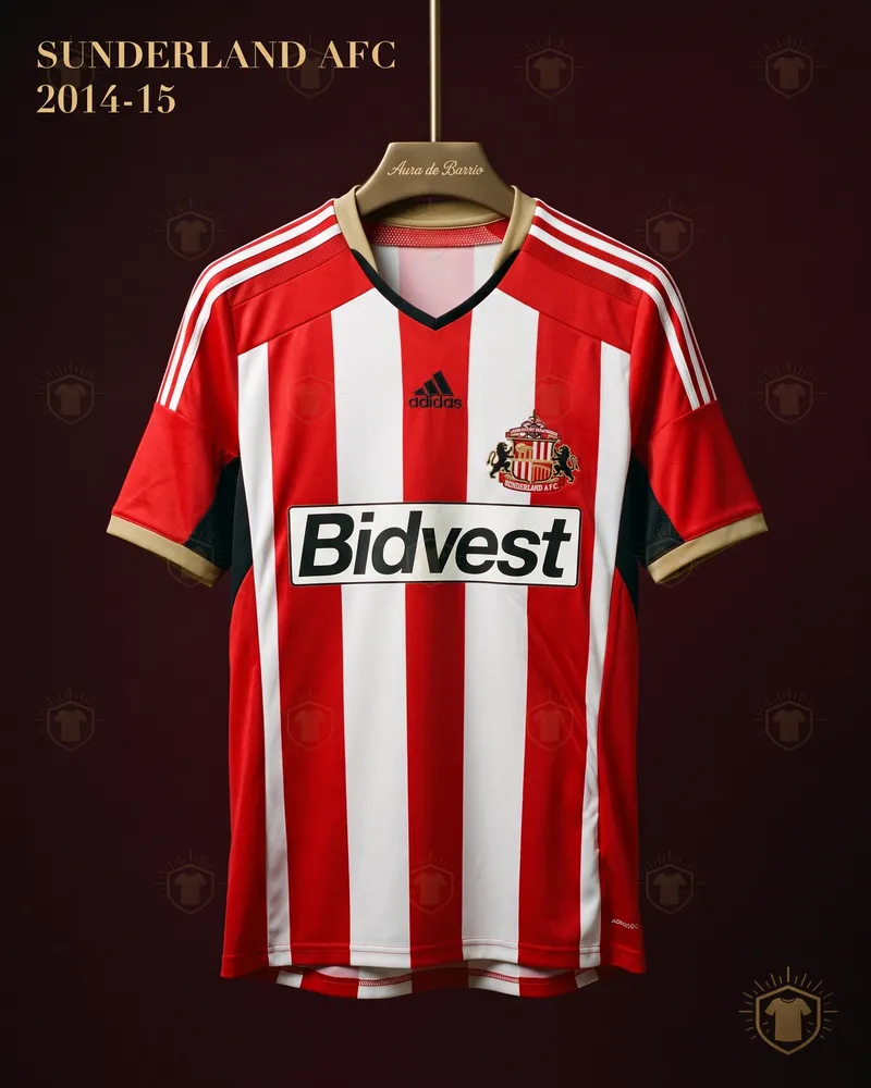 Camiseta local 2014–15 de Sunderland (recreación)