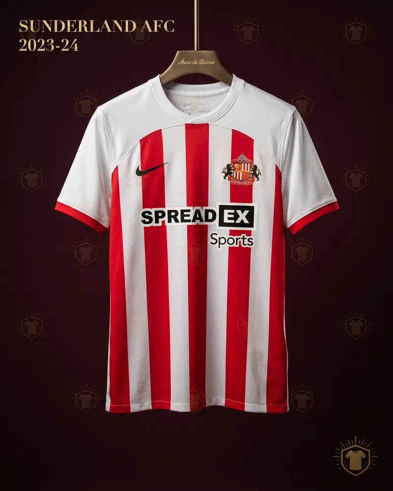 Camiseta local 2023–24 de Sunderland (recreación)