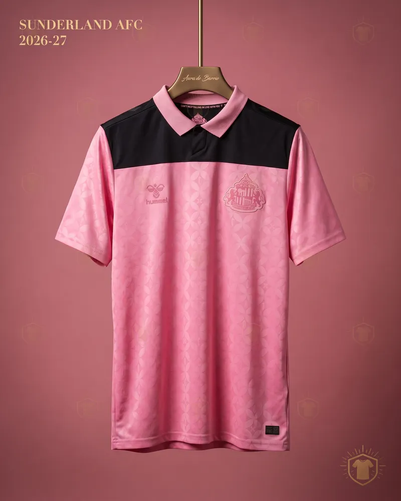 Camiseta visitante 2026–27 de Sunderland (recreación)