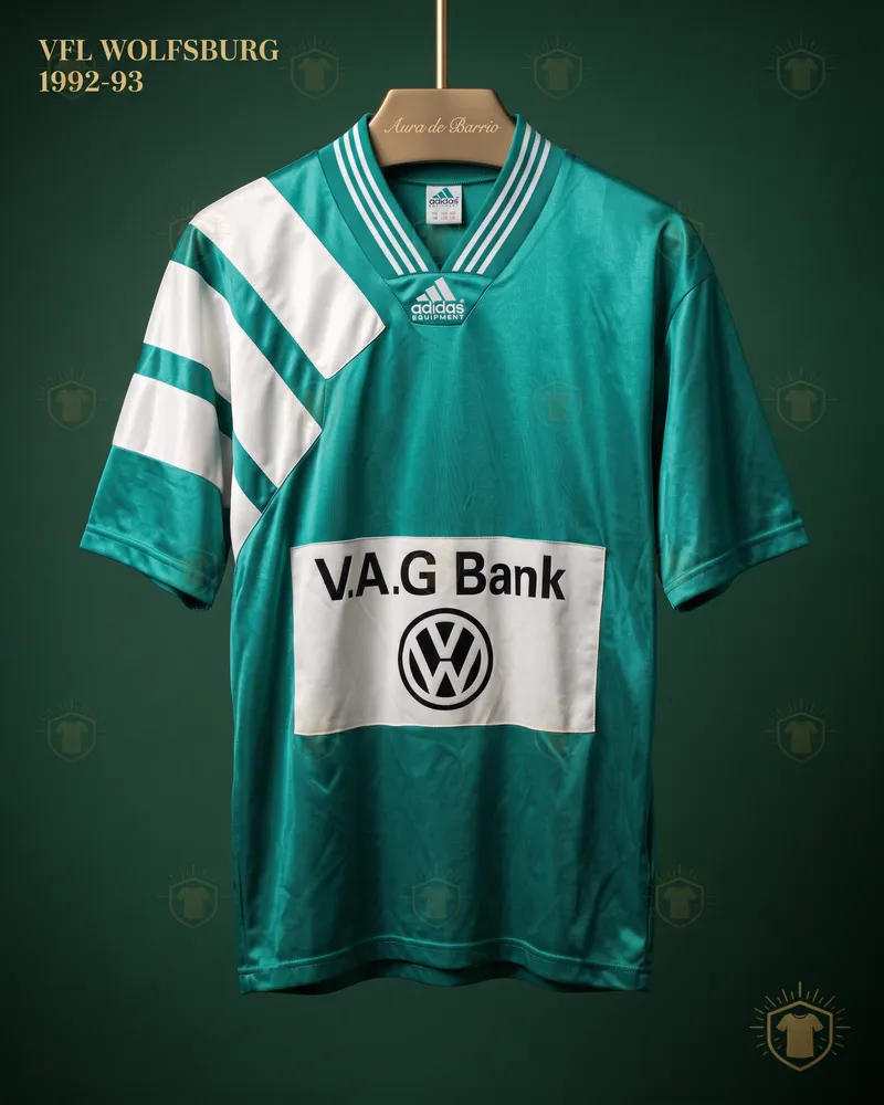 Camiseta local 1992–93 de VfL Wolfsburg (recreación)