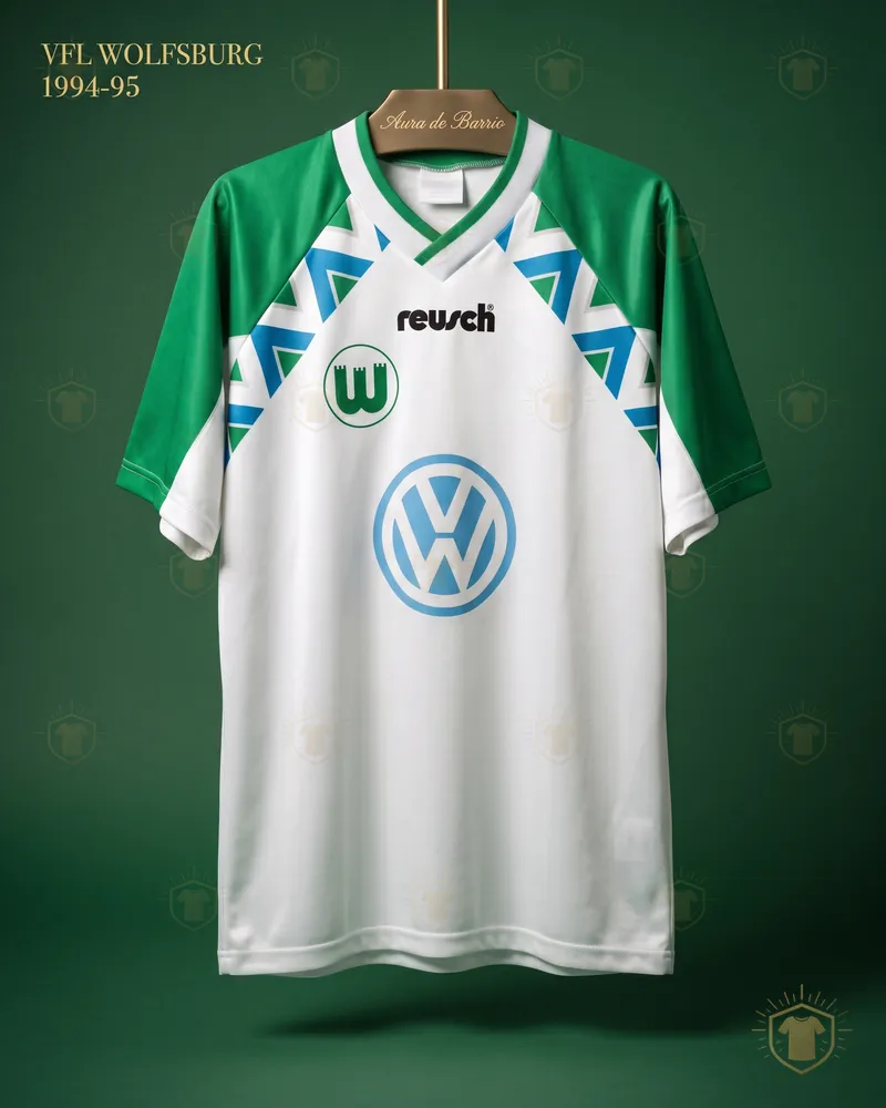 Camiseta local 1994–95 de VfL Wolfsburg (recreación)