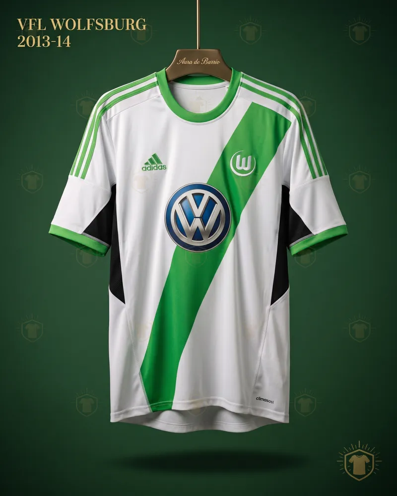Camiseta local 2013–14 de VfL Wolfsburg (recreación)