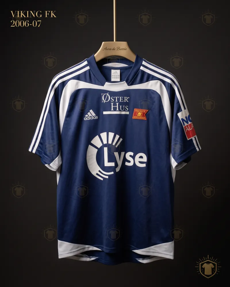 Camiseta local 2006–07 de Viking FK (recreación)