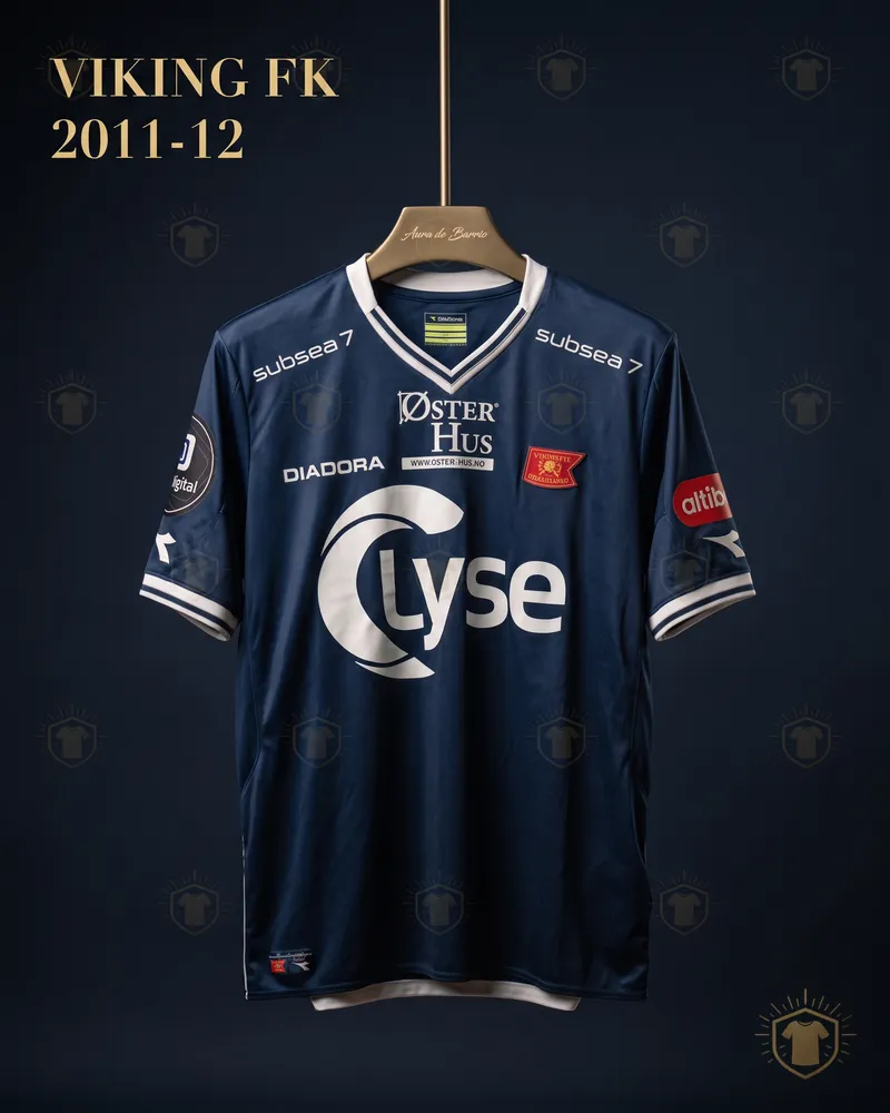 Camiseta local 2011–12 de Viking FK (recreación)