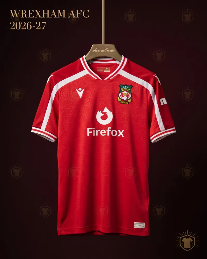 Camiseta local 2026–27 de Wrexham AFC (recreación)