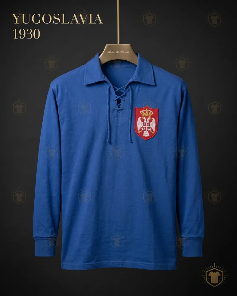 Camiseta local 1930 de Yugoslavia (recreación)